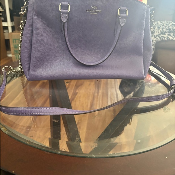 Dooney & Bourke Purple Satchel - Picture 10 of 10